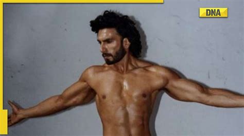 Ranveer Singh Poses Nude in Viral Photoshoot: I Can Be Naked。